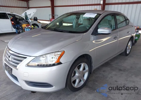 2013 Nissan Sentra Sv from USA, damaged, VIN 3N1AB7AP0DL667925